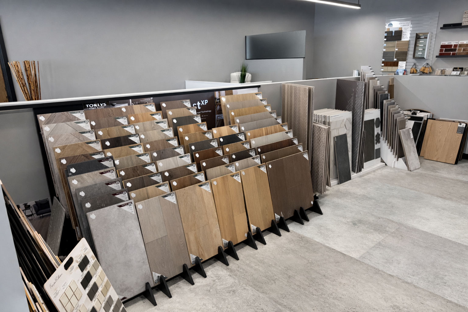 Carey Homes Design & Décor Centre — material selections and finishes